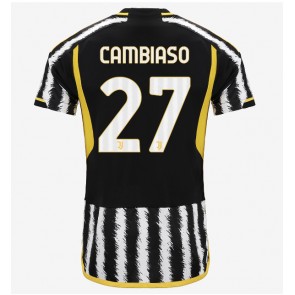 Juventus Andrea Cambiaso #27 Replika Hjemmebanetrøje 2023-24 Kortærmet